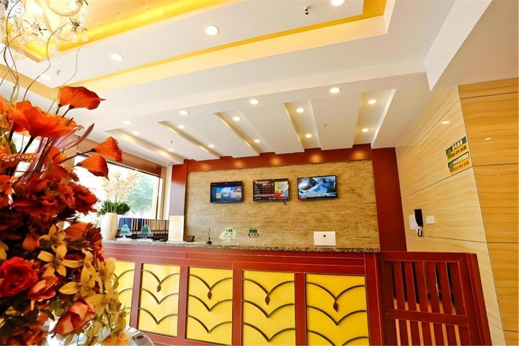 Greentree Inn Jiangsu Nantong Qidong Bus Station Express Hotel Hexingzhen Exterior foto